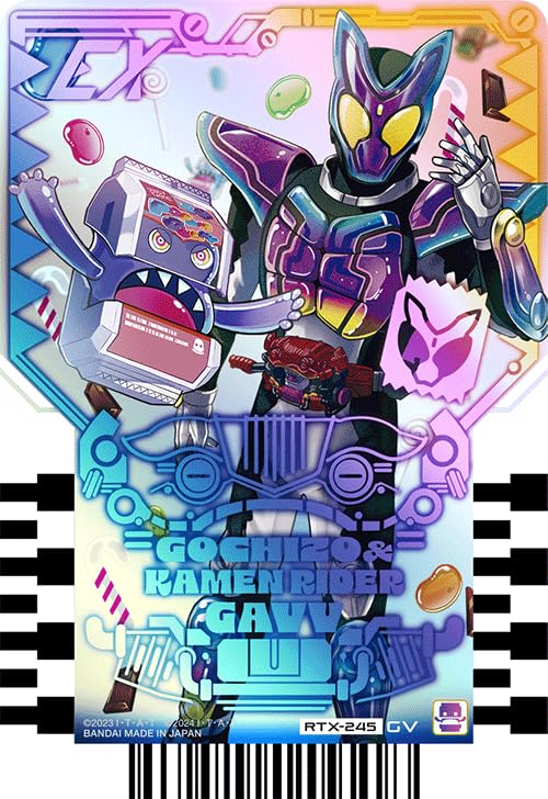 Blu-ray トレカ Amazon.co.jp: 仮面ライダーガッチャード RTX-245 GOCHIZO