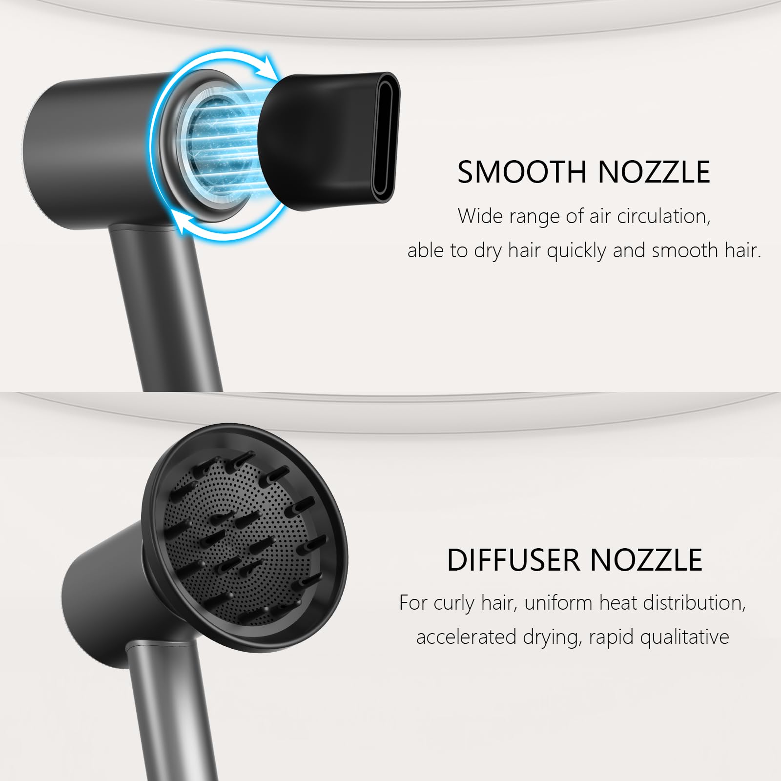 Amazon.com : Hair Dryer, 160000 RPM Professional High-Speed Blow