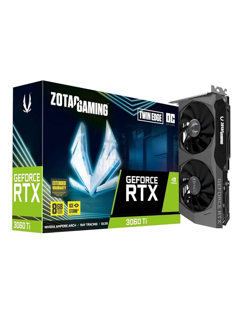 NVIDIA - ZOTAC 3060ti　非LHR【ジャンク品】 ZOTAC RTX 3060 Ti Twin Edge OC LHR GDDR6 8 GB NVIDIA Chipset