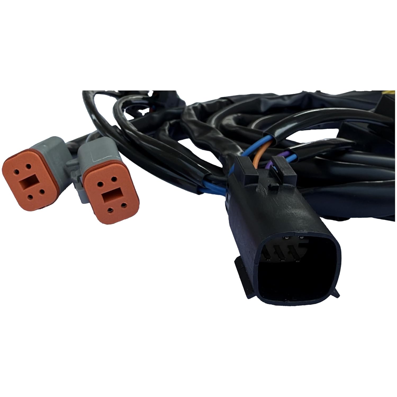 Baja 2-LP6 Pro 4-S1 Lighting Wiring Harness for 2024-later Harley Road Glide,Compatible 23.5-latet CVO Road Glide,2025-later CVO/RR