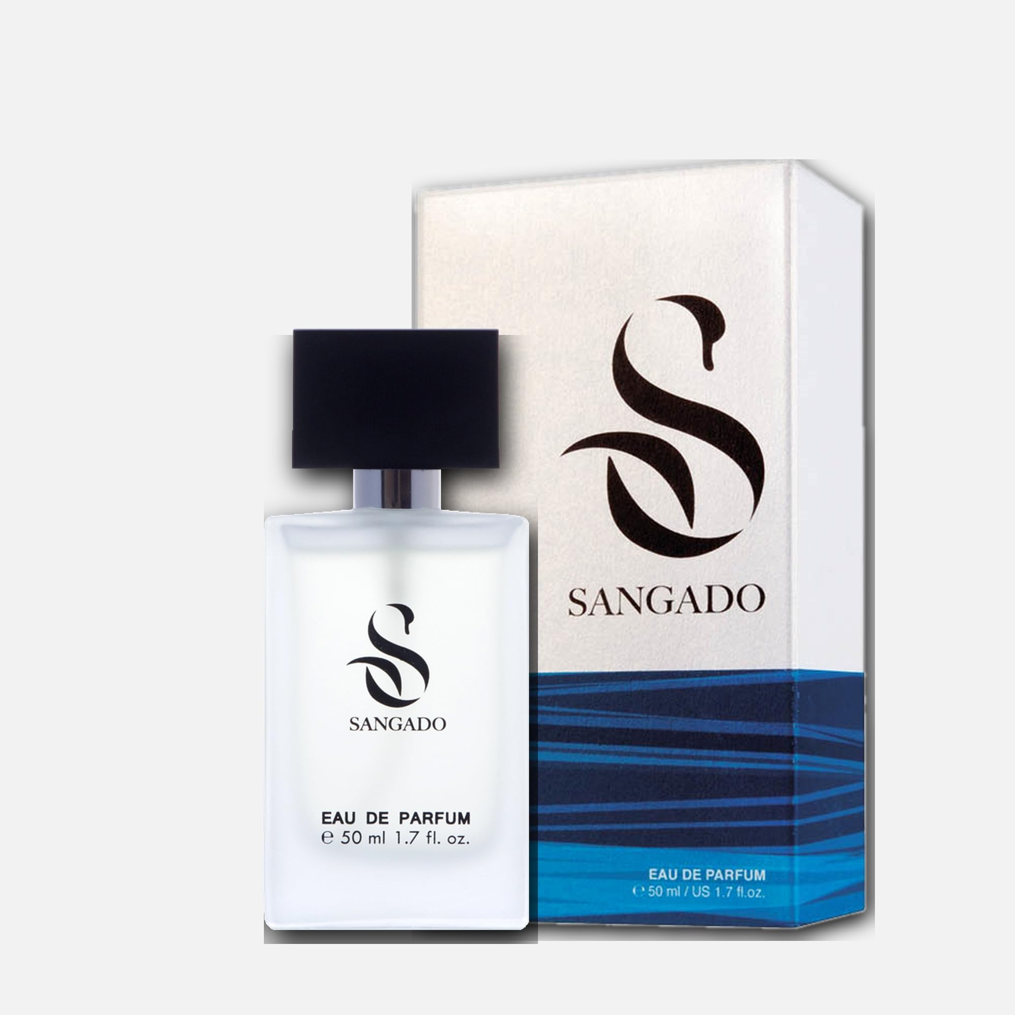 ACQUA GENOVESE przez SANGADO, Perfumy dla mężczyzn (eau de parfum), 8-10 godzin długotrwałego utrzymywania się, Luksusowy zapach, 50 ml, Kod: 602