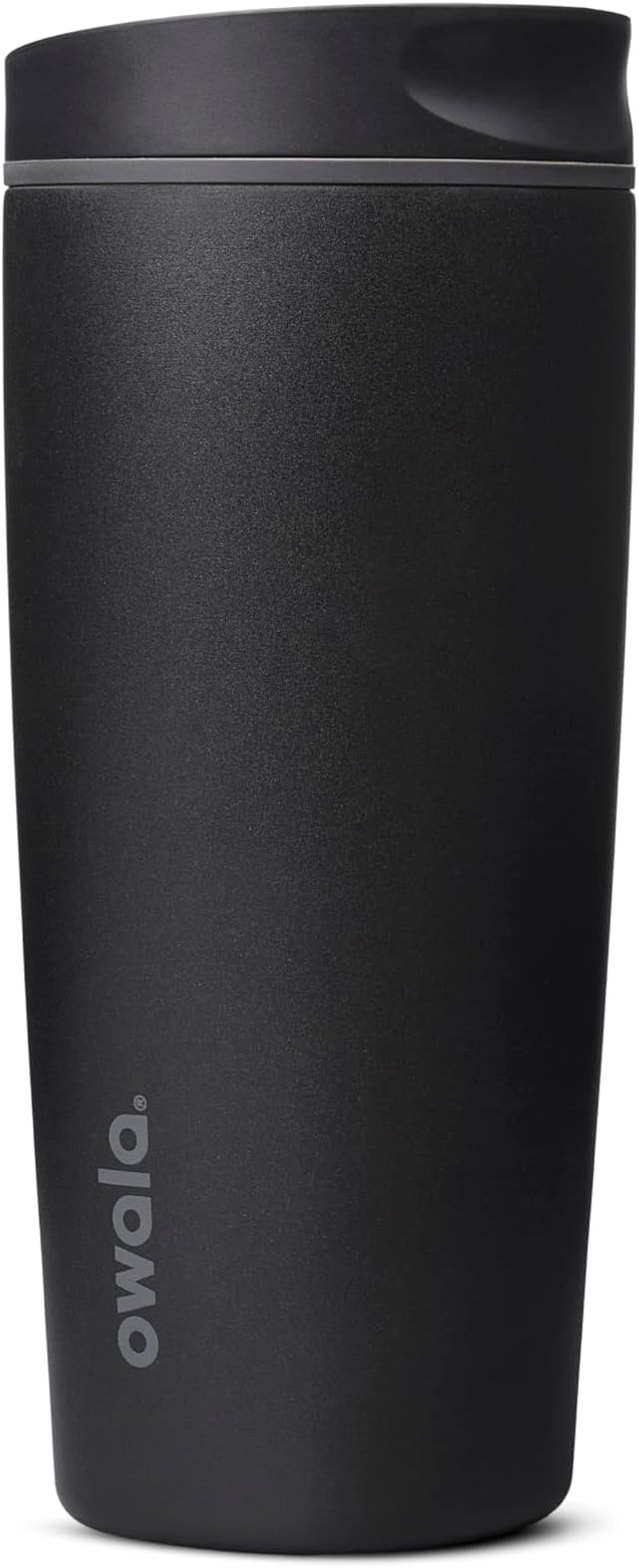 Owala SmoothSip Slider Ceramic-Lined Insulated Stainless Steel Coffee Tumbler, No