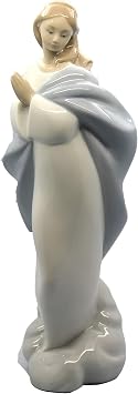 LLADRO Nao Collectible Porcelain Figurine HOLY Mary - 10 3/4" Tall - Holy Mother