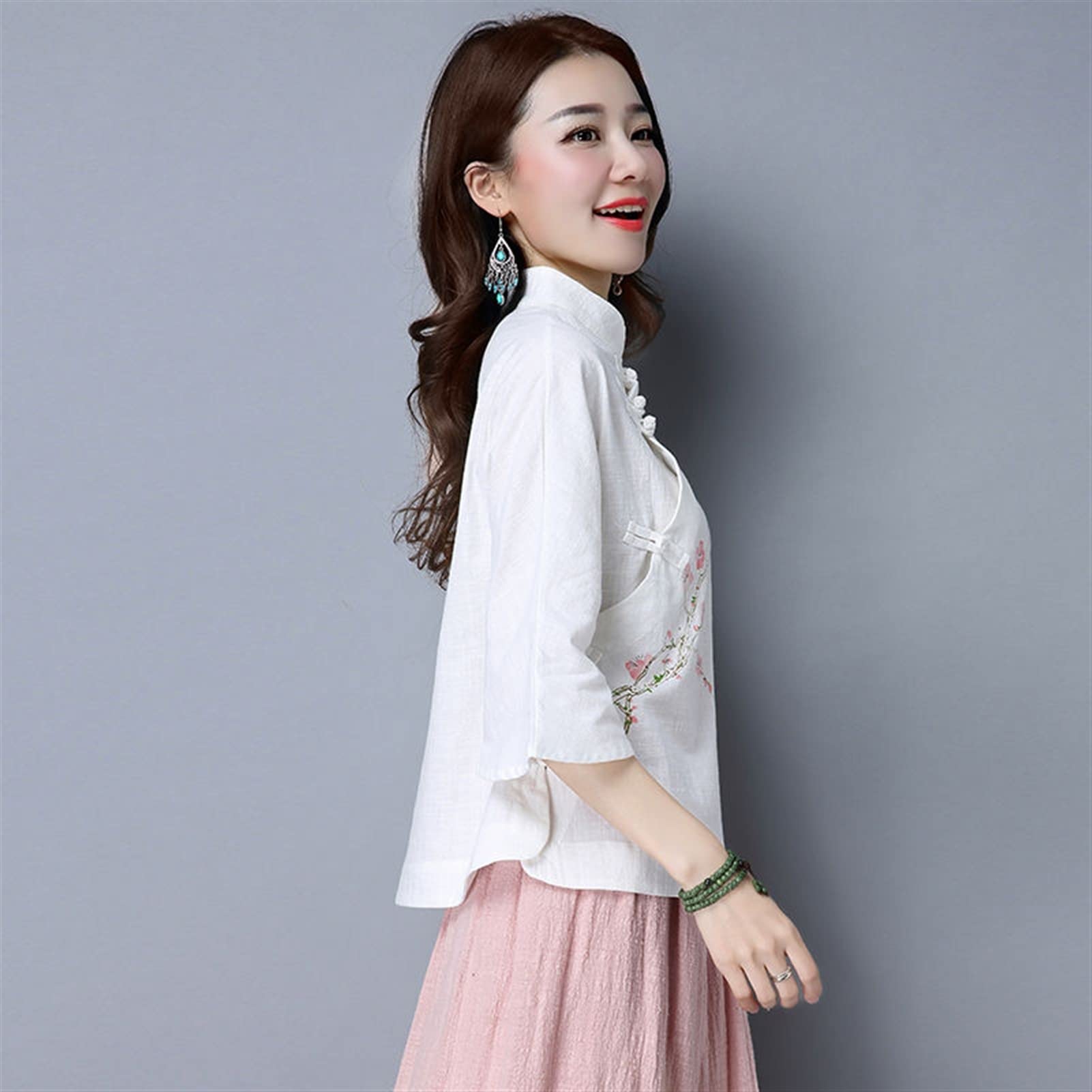トップス 70s- euro china shirt ストリートチャイナシャツ（全1色） / HWG501 | HiGHWAY-G