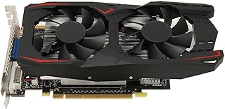 Tarjeta Gráfica para Juegos GTX1050Ti, 4GB DDR5, 128 bits, Tarjeta de Video para Computadora con Ventilador de Enfriamiento Dual, Interfaz (GTX1050Ti 4GB DDR5 128 bits)