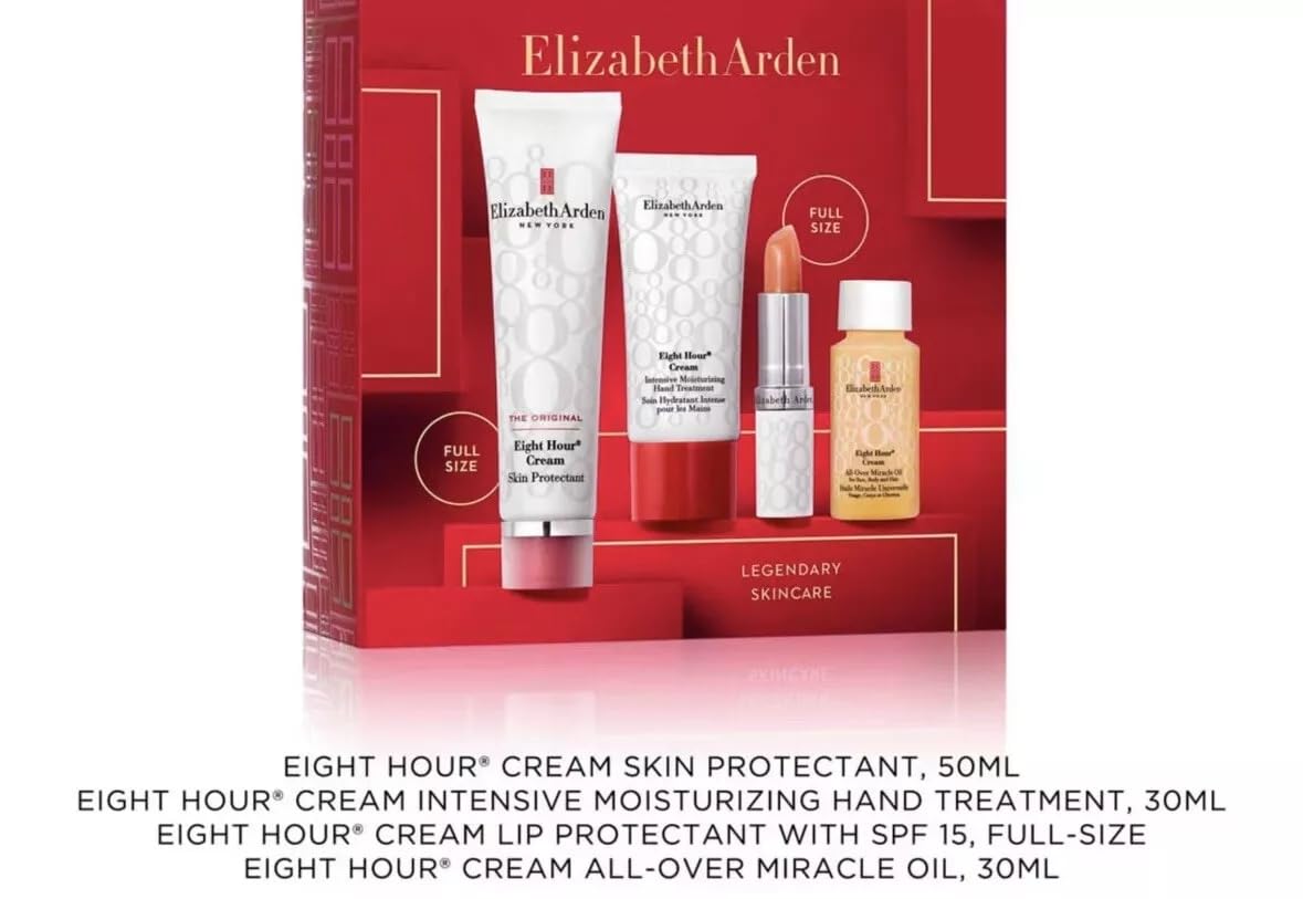 Elizabeth Arden Eight Hour Cream Gift Set, Clear, 50 millilitre - Image 3