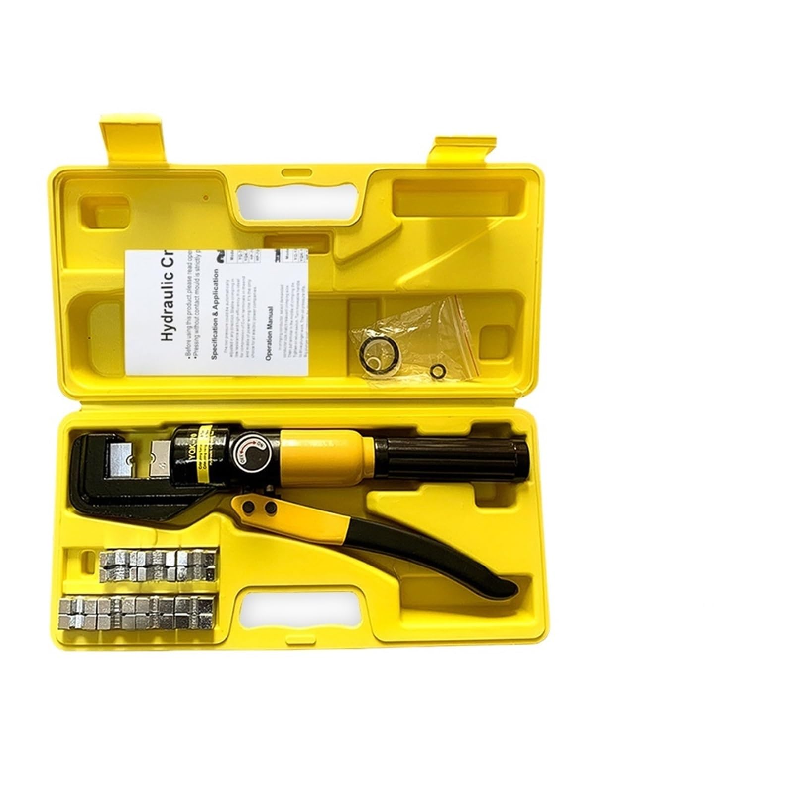 Llawqsm Yqk-70-A Hydraulic Tools, 4-70Mm² Hydraulic Crimping Pliers Pressure 8T Home Tools Diy Cable Terminal(Yqk-70-A)