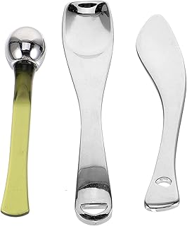 Lurrose Kit de espátula de maquillaje de meta...