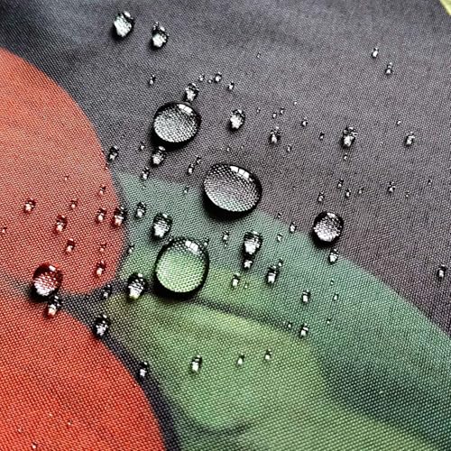 MDDGKH Boho Floral Shower Curtains for Bathroom, Abstract Bohemian Flower Shower Curtain, Waterproof Fabric Bath Accessories Home Decor 71x71 Inches by MDDGKH - Used condition - Image 5