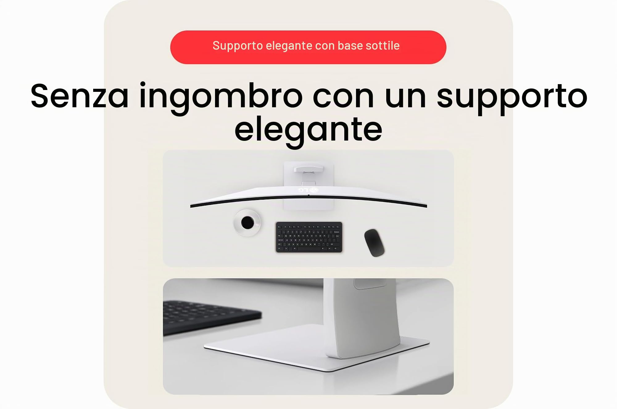 Lg 49u950A-W Monitor Pc 124,5 Cm [49] 5120 X 1440 Pixel Dual Qhd Led Nero, Bianco (49in Ips Wqhd Curved 5120x1440 - 32:9 1000:1 400cd/m2 Hdmi/dp Usb)