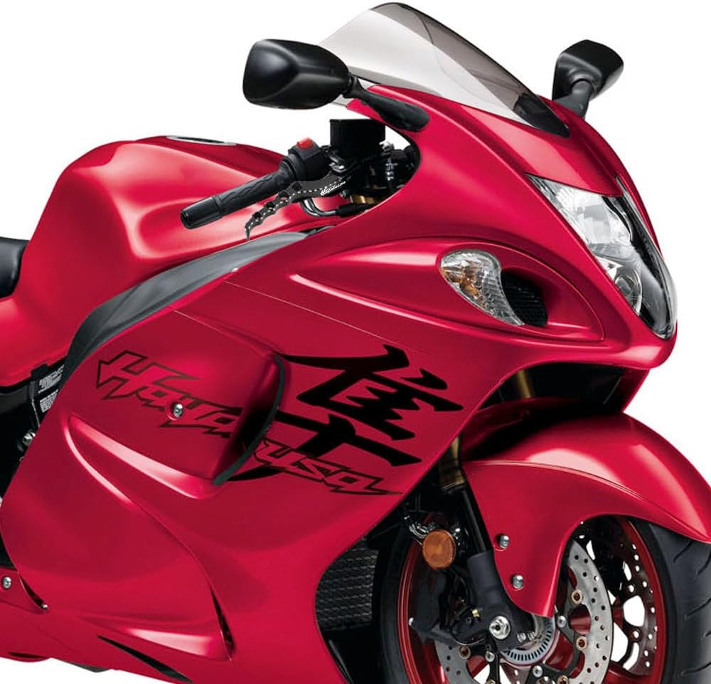 Motorcycle Accessories Engrave Logo Brake & Clutch Hand Levers Set Compatible with Suzuki GSXR1300 Hayabusa 1999-2020
