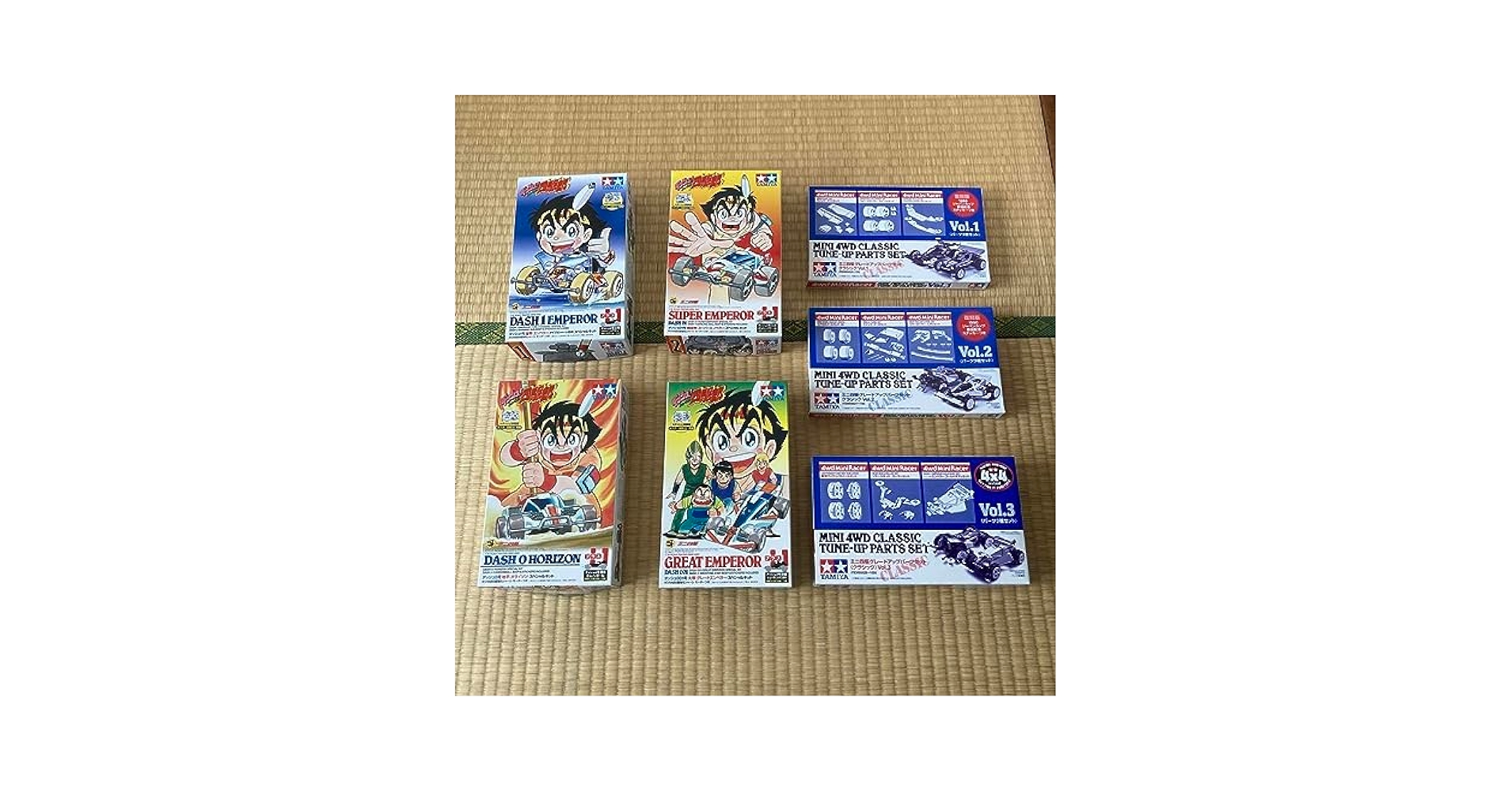 Amazon.co.jp: ミニ四駆 ダッシュ四駆郎 スペシャルキット4組