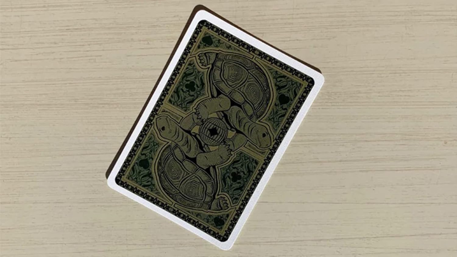 MJM Bicycle Turtle (Land) Playing Cards