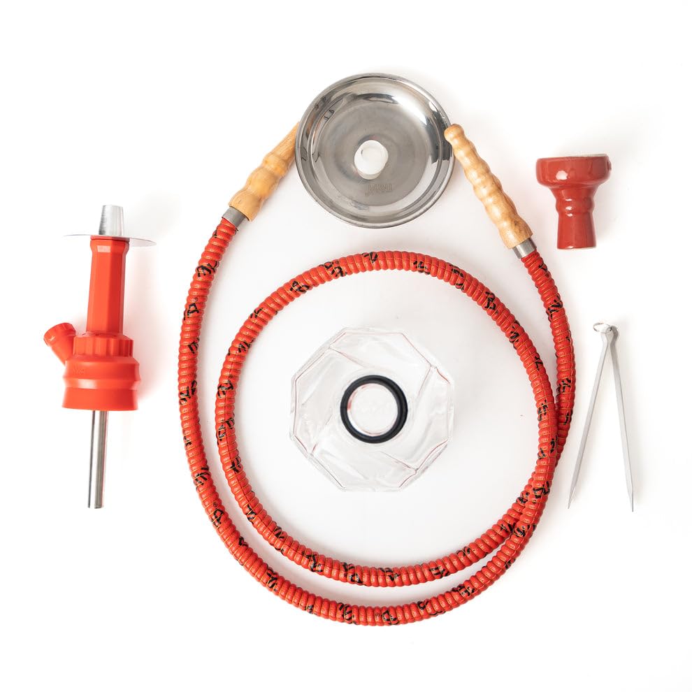 Image of Mya Chico 251 Hookah (Red)