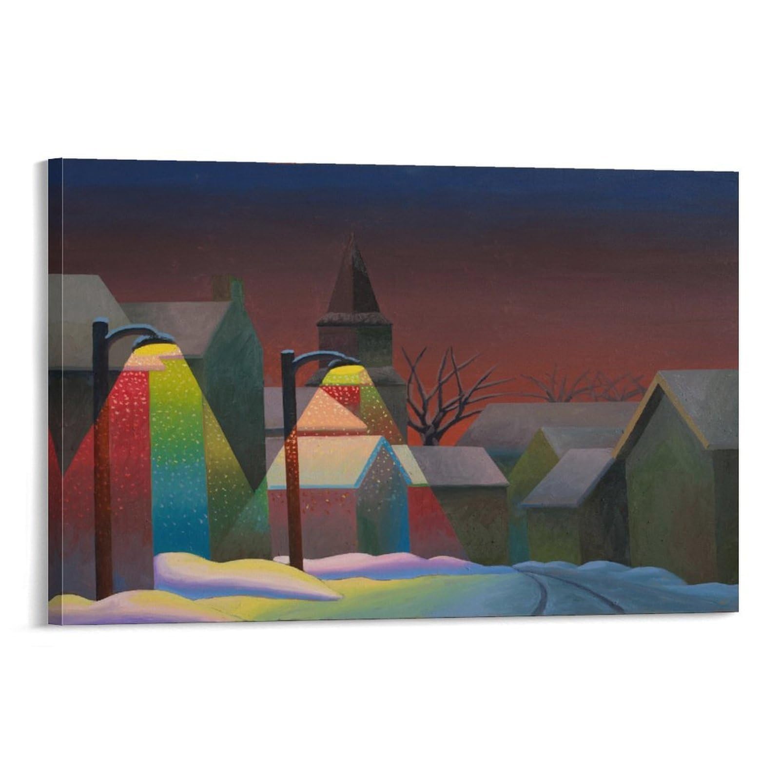KLAGCBDF SALVO Inverno (2) Print Photo Art Painting Canvas Poster Home Modern Decor Posters 16x24inch(40x60cm)