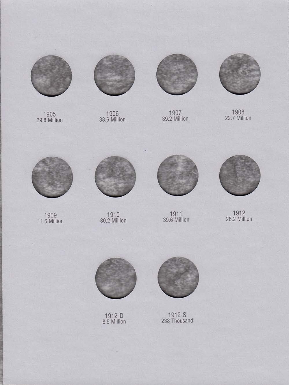 Harris Liberty Head Nickels 1883-1912 Coin Folder #2677 by H.E. Harris image 3