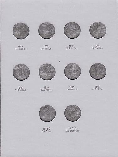 Miniatura 3 de Harris Liberty Head Nickels 1883-1912 Carpeta de Monedas #2677 por H.E. Harris