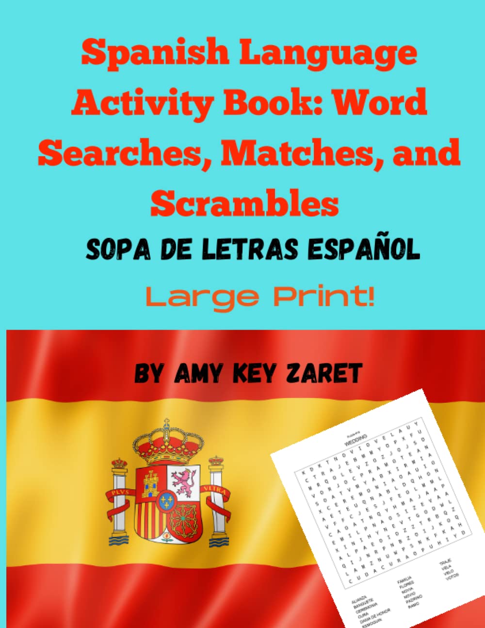 Buy Spanish Language Activity Book Word Searches, Matches, and