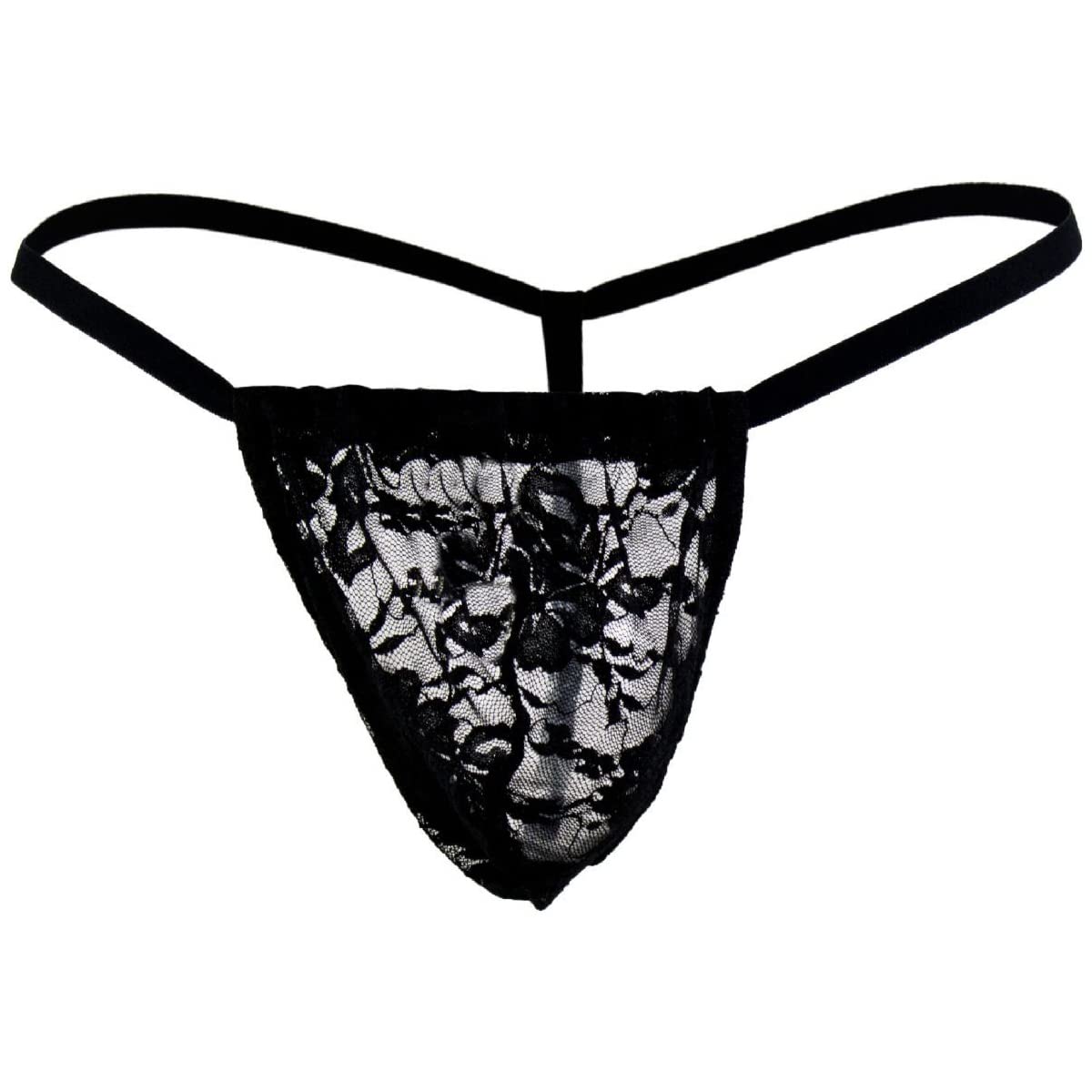 nimra fashion Mens G-String Bikini Thongs Briefs Underwear Undergarments Comfortable and Stretchable Black,Free Size-picture-49