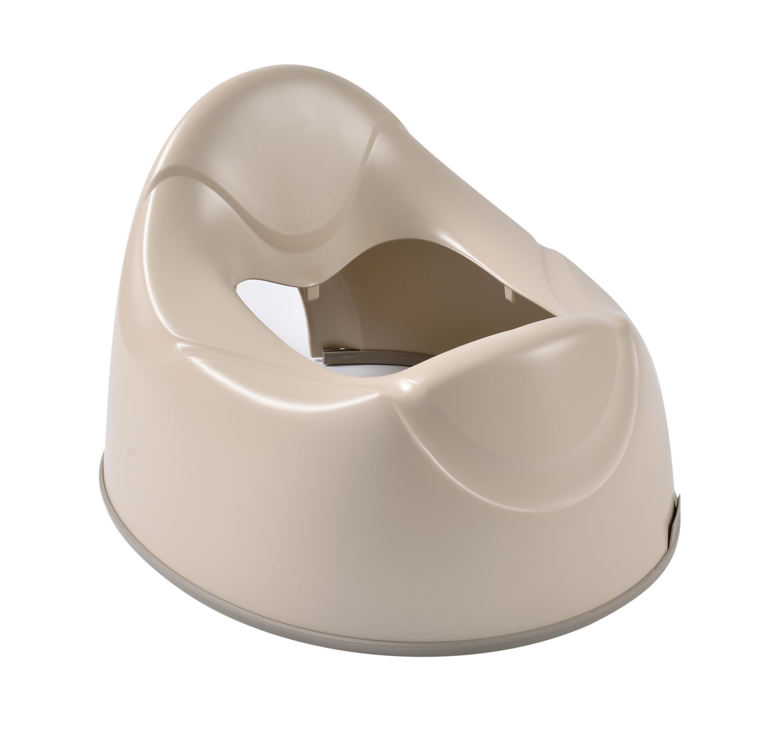 BÉABA - Babytopf - ergonomisches Töpfchen für Kinder - rutschsicher - hygienisch - pflegeleicht - WC-Einsatz mit Handgriffen - Made in France - Tonerde