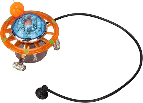 Decoración de acuario, decoración de tanque de peces OVNI suspendido, adorno de acción de aire para paisaje de pecera