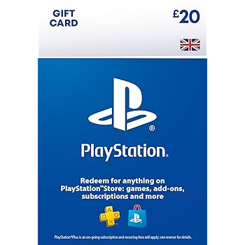 PlayStation Store Gift Card £20 Code via Email