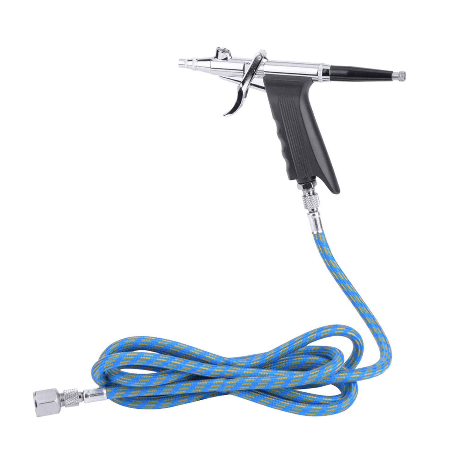 Generic Set di Pistole a Spruzzo a gravità Multiuso da 3 Tazze Kit Aerografo con Grilletto Regolabile per Pittura Modello Artistico Progetti Fai da Te Materiale di Alta qualità