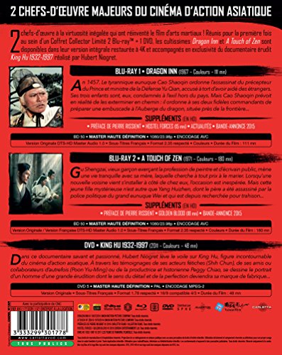 Evite baja calidad digital con King Hu Dragon Inn + A Touch of Zen en Blu-ray de importación 5