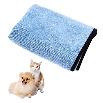 Pets Empire Absorbent Microfiber Pet Drying Towel Bathrobe for Dog, Cat (Small)