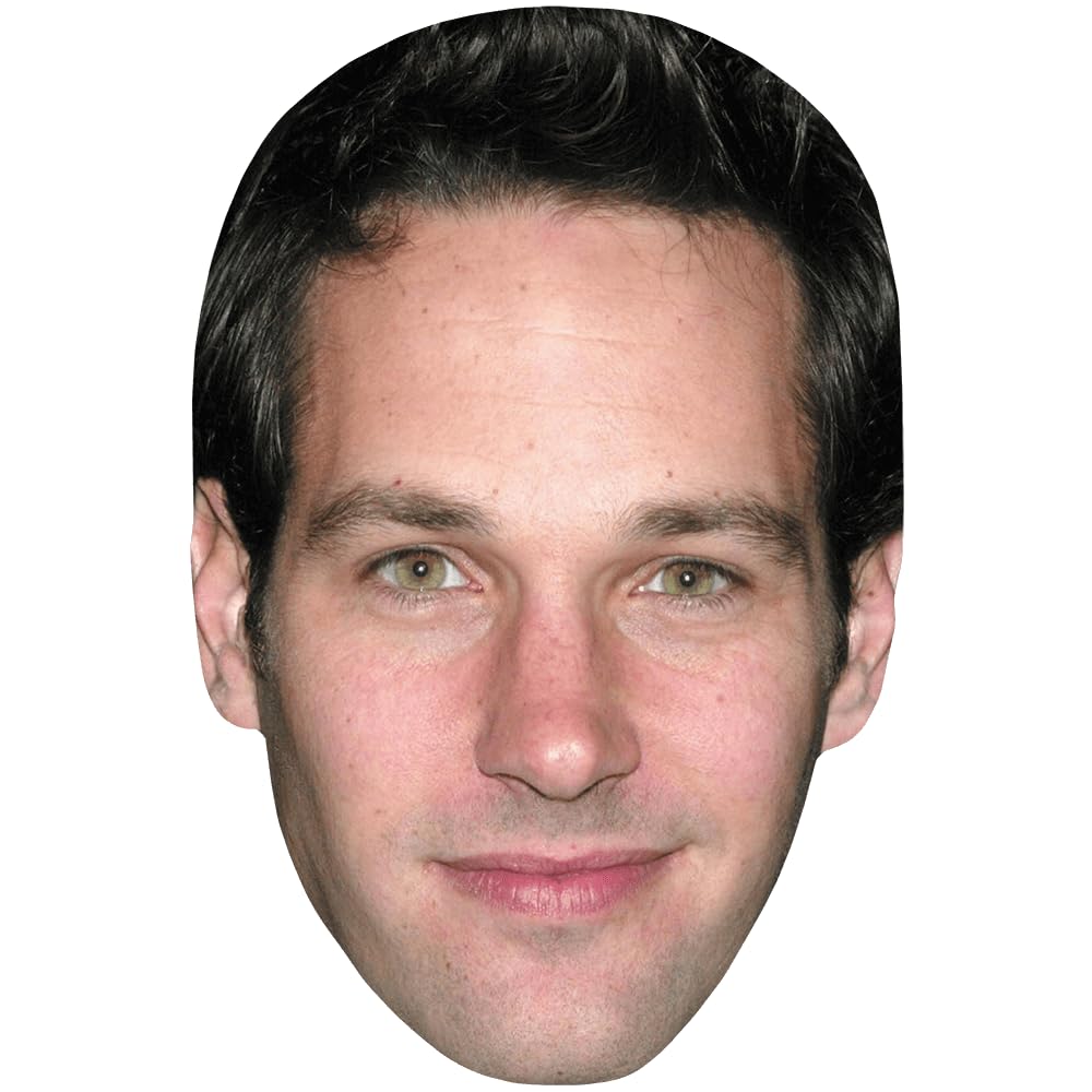 Paul Rudd (2002) Celebrity Mask, Flat Card Face, Fancy Dress Mask
