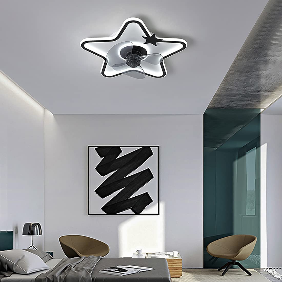 Ventilateur de plafond à intensité variable avec minuterie - 8