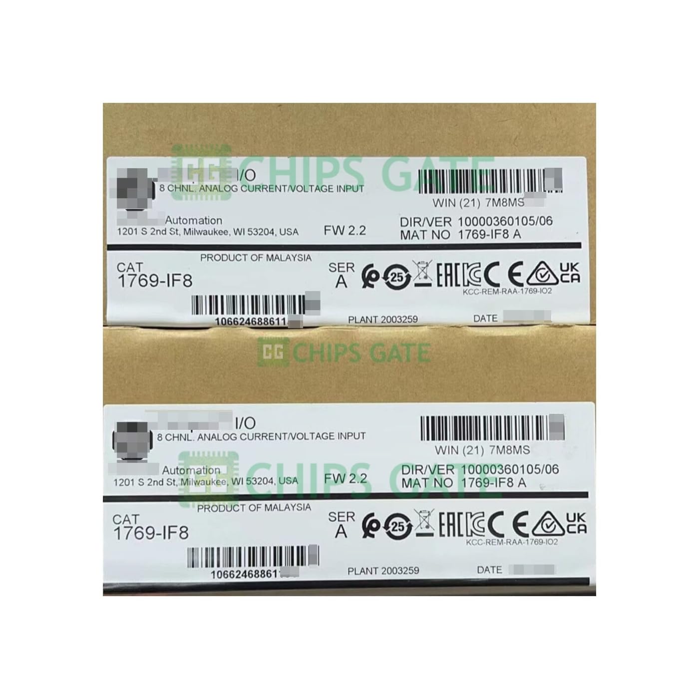 New Factory Sealed 1769-IF8 8 Pt Analog Input Module