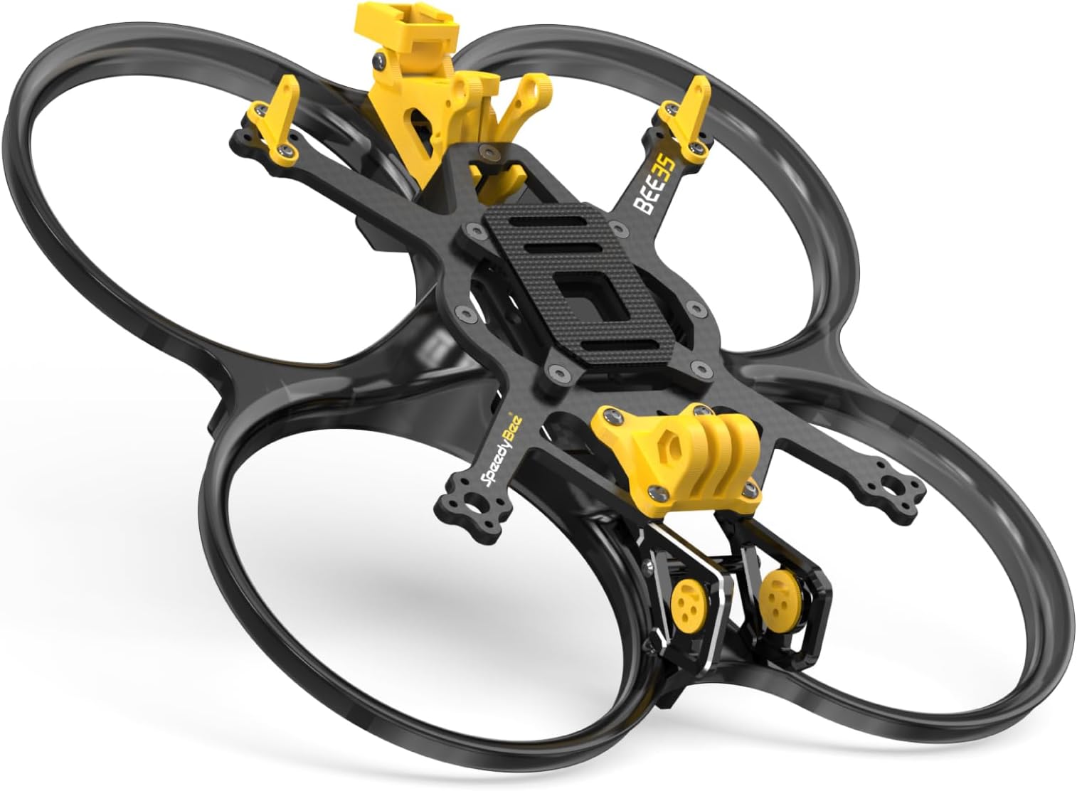 SpeedyBee Bee35 3.5inch Cinewhoop FPV Drone Frame- Pro Version 4S 6S Frame Kit Compatible with DJI O3 Air Unit FPV VTX,Different Flight Controller Stack