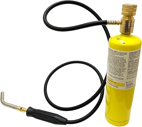 Miniatura 3 de Appli Parts APHT-3W Soplete de Mano de Una Hornilla con Manguera de 5 pies y Mango para Soldadura, Soldadura Fuerte y Soldadura con Latón con