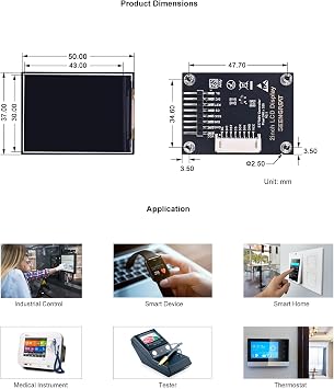 2 Inch IPS TFT LCD Display Module 320x240