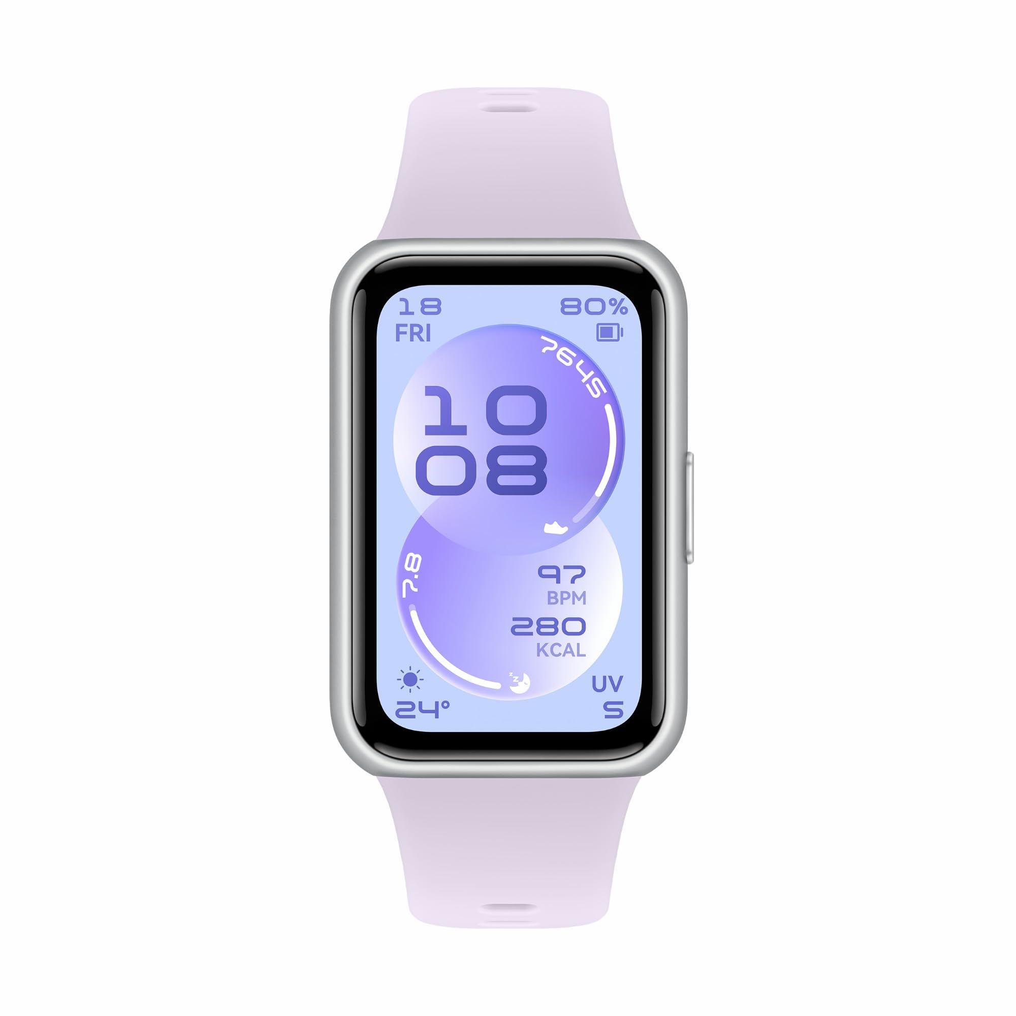 Huawei Band 11 Smartwatch Caja de Polímeros Durables, Gran Pantalla de 1.62", Nuevo Monitoreo de Sueño, Bienestar Emocional, Morado