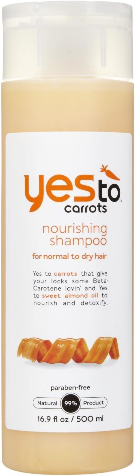 Yes To Carrots Nourishing Shampoo, 16.9 Fluid Ounce