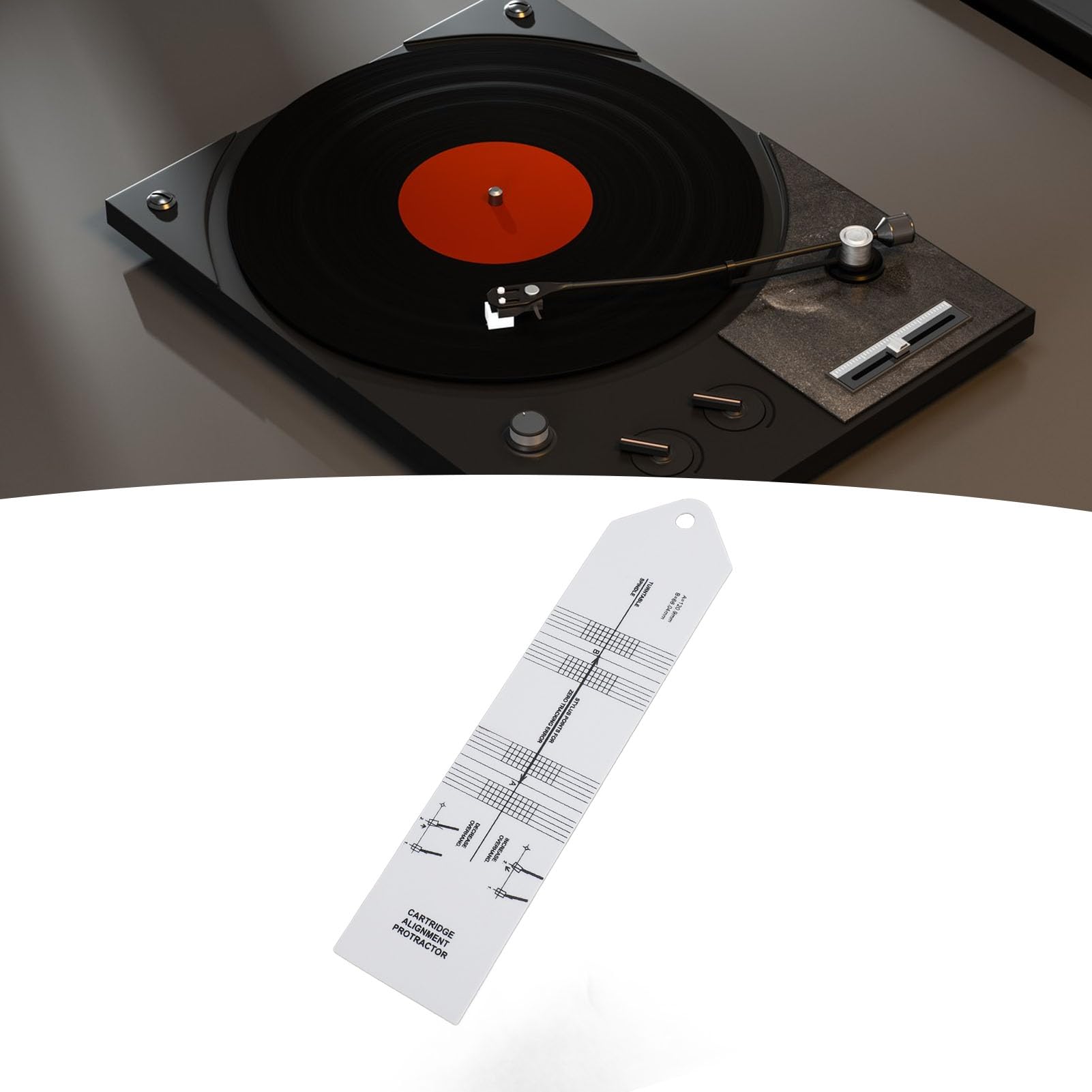 Goniometro Per Allineamento Cartuccia Giradischi - Strumento Precisione Per Audiofili