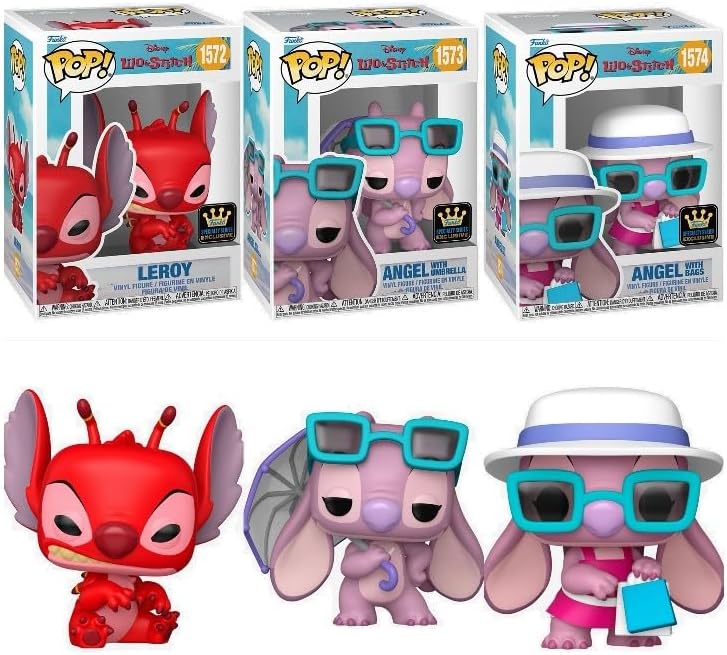 Funko Lilo & Stitch Pop! Specialty Series Complete Set (3)