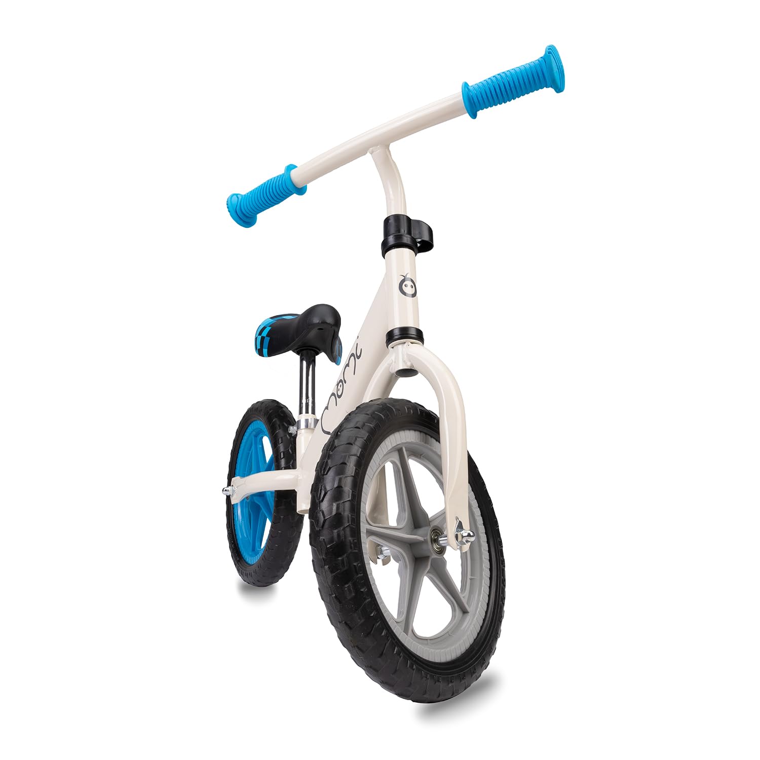 Momi MIZO Loopfiets Voor Meisjes En Jongens  Max. Lichaamsgewicht 25 Kg Met Lekvrije Kunststof Wielen Voetsteunen Lichte Constructie Slechts 3 Kg 751504830