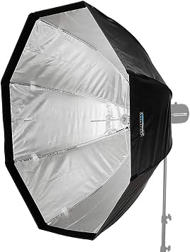 Pro Studio Solutions EZ Pro ビューティーディッシュ オクタゴン ソフトボックス 48インチ スピードリング付き Novatron Mシリーズ モノライト M150 M300 M500 ベアチューブヘッド 2107FC ストロボフラッシュライト スピードリング ソフトボックス Octbox