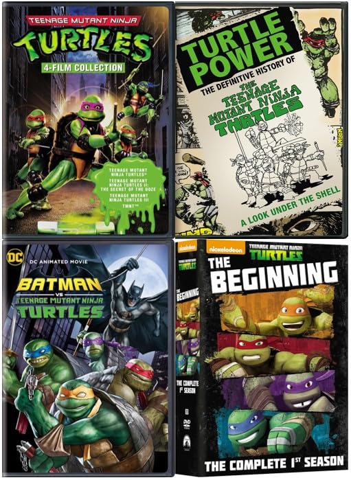 Teenage Mutant Ninja Turtles: The Essential Collection - The Original Movie / The Secret of the Ooze / Turtles in Time / TMNT (Animated) / Batman vs. TMNT / Turtle Power / The Beginning: Season 1
