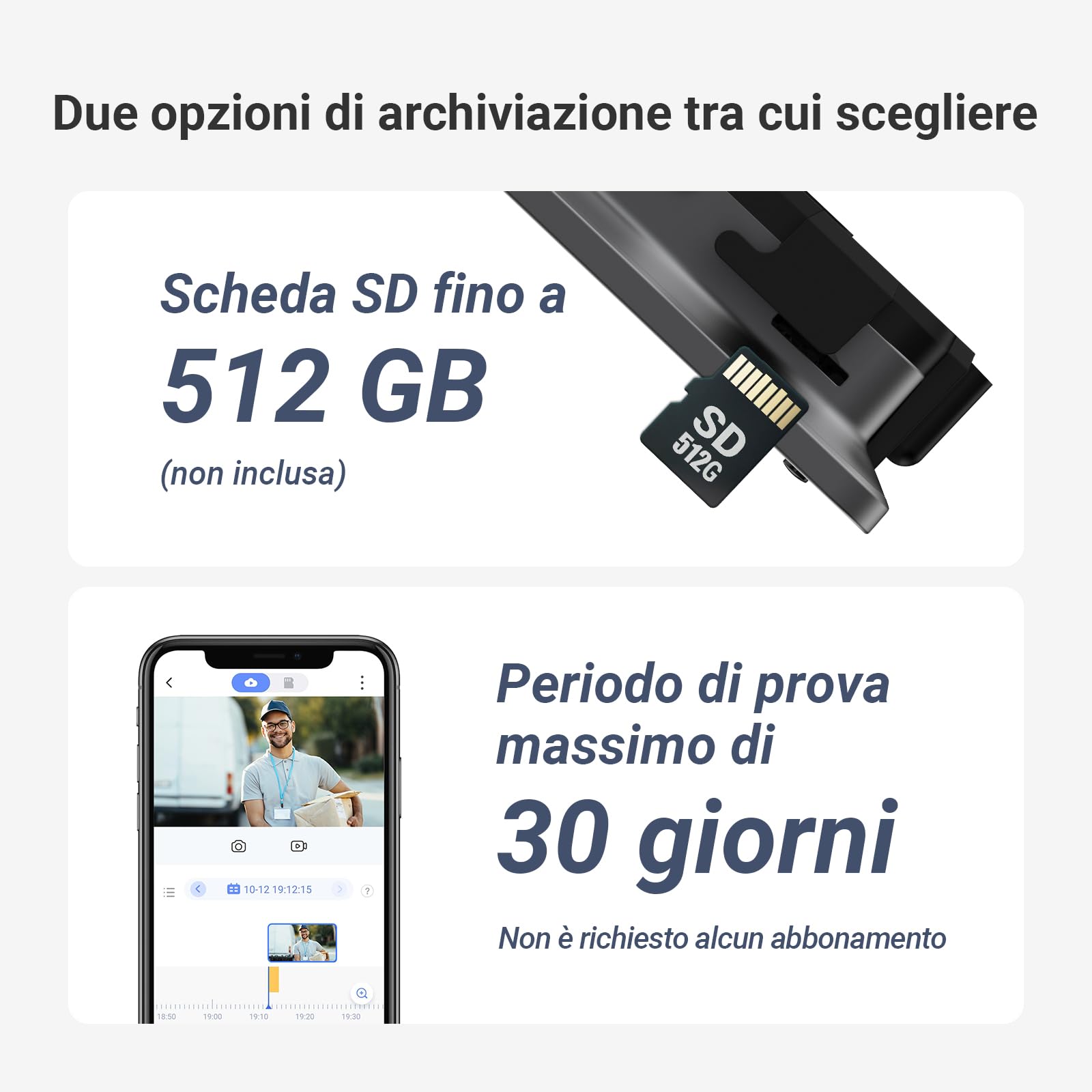 EZVIZ EP4 Spioncino Digitale WiFi 4K con Schermo Touch da 5,5", Batteria 7100mAh, Riconoscimento Facciale AI, Audio Bidirezionale, Visione Notturna, Rilevamento PIR, Supporta MicroSD 512GB, Argento