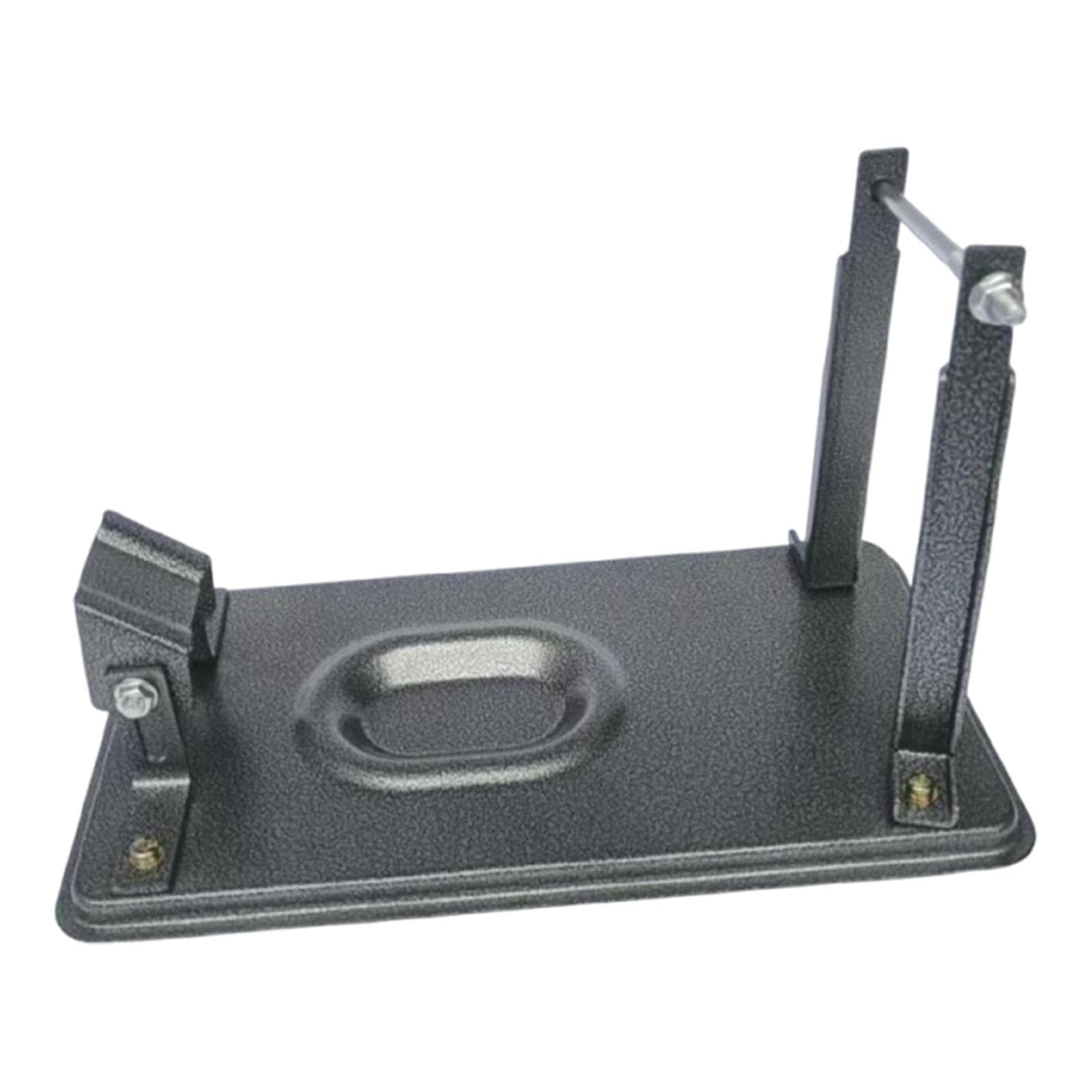 Supporto per pialla elettrica con supporto ribaltabile, per montaggio per lavorazione del legno in metallo per impieghi gravosi