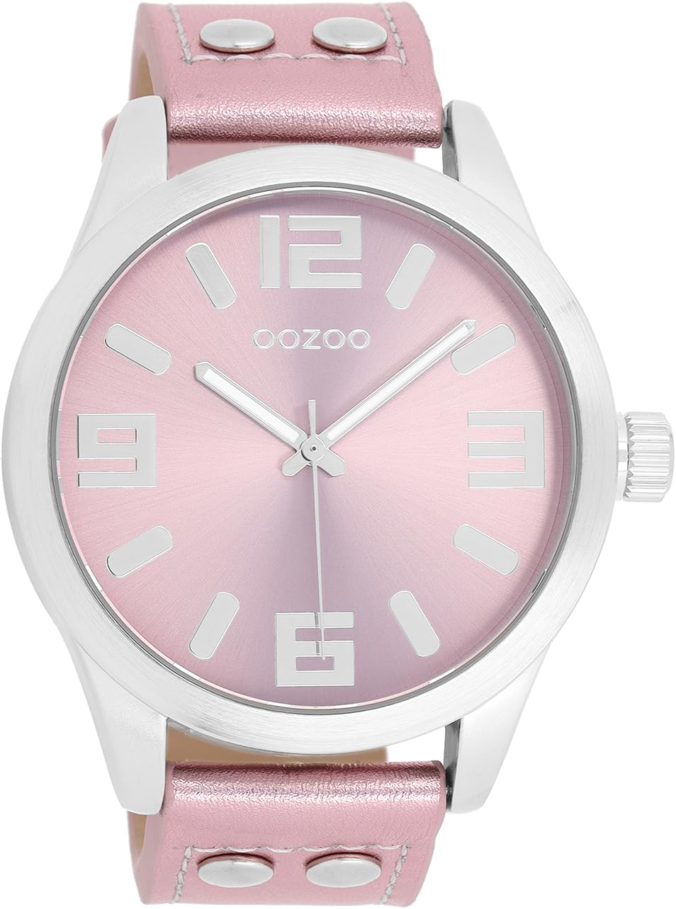 Oozoo - Timepieces Damen Uhr | Armbanduhr Damen mit Lederarmband | Moderne Uhr für Frauen - Edle Analog Damenuhr