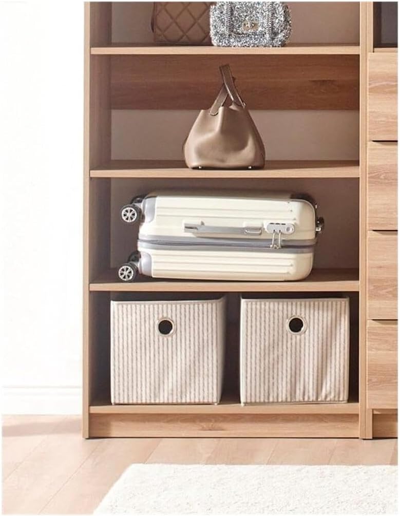 Maykoosh Closet System Organizer - Customizable Walk-in Wardrobe Storage Oak/Model EDB 3 Closet