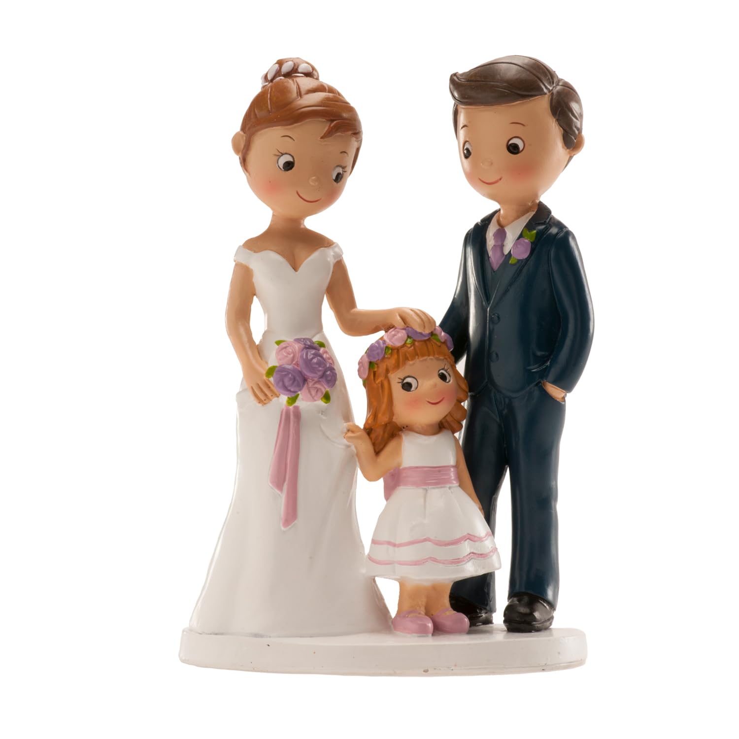 Mopec Figurine gâteau Pop & Fun petit ami gilet et barbe, 21 cm, blanc, taille unique