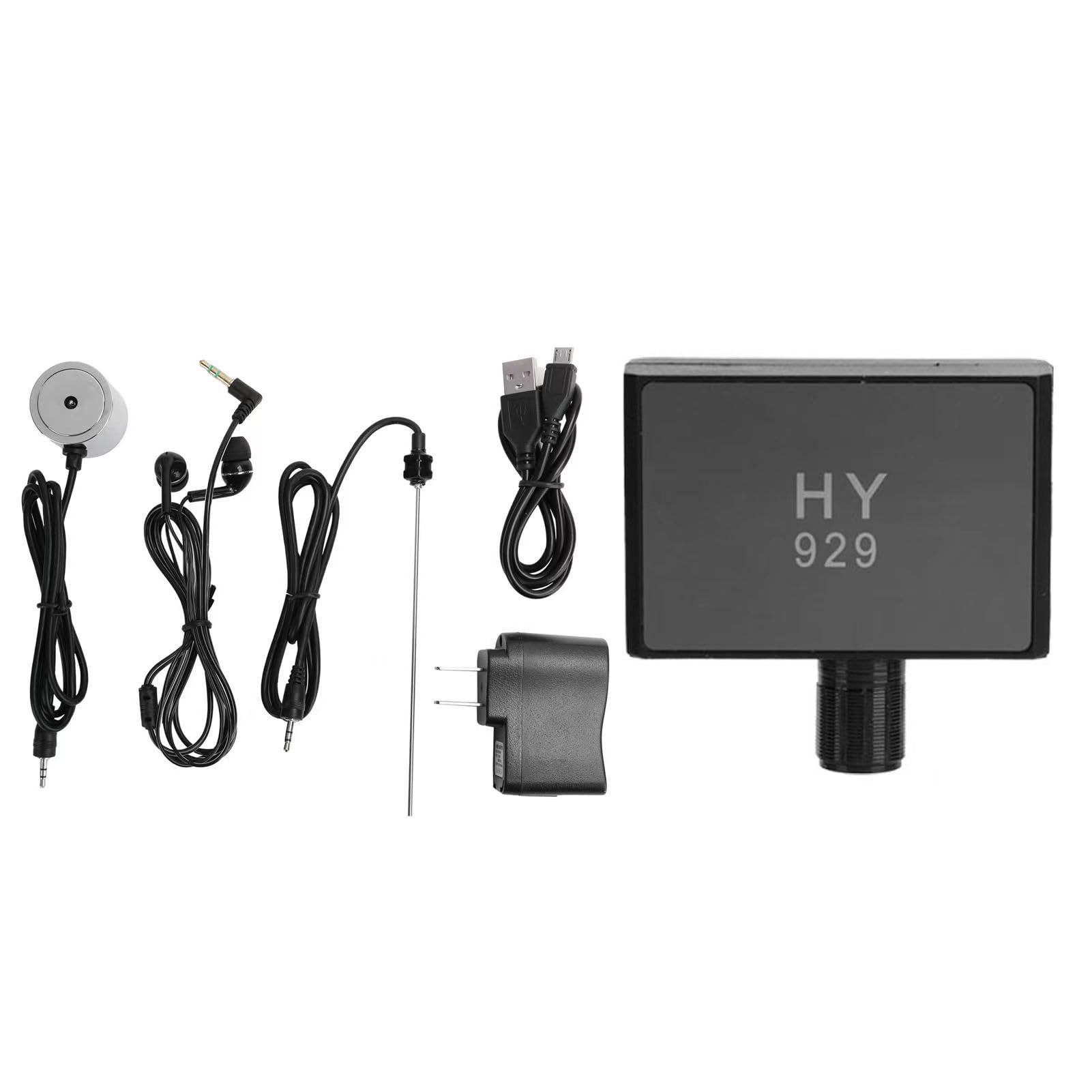 Enhanced Ultra-Sensitive Wall-Penetrating Contact/High-Intensity Acoustic Amplified Water Pipe Leak Monitoring Device/Probe Microphone Amplification System