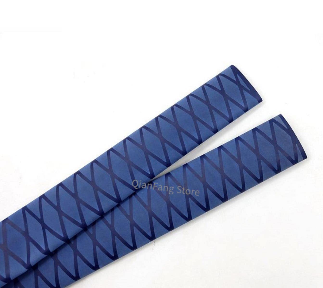 1/5 pezzi Tubo termorestringente antiscivolo Avvolgi canna da pesca 15 18 20 22 25 28 30 35 40 45 50 mm Manico isolato Proteggi copertura impermeabile-Verde,25mm,1M x 5 pezzi