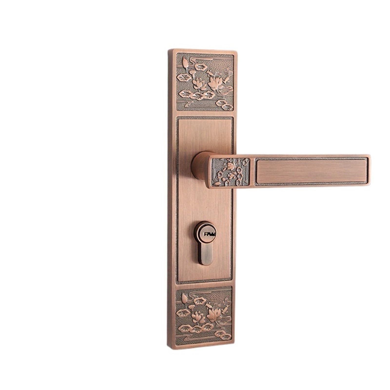 Aleación de Zinc Cerradura Dividida Mecánica Oficina FB0208 | Interior(Bronze)